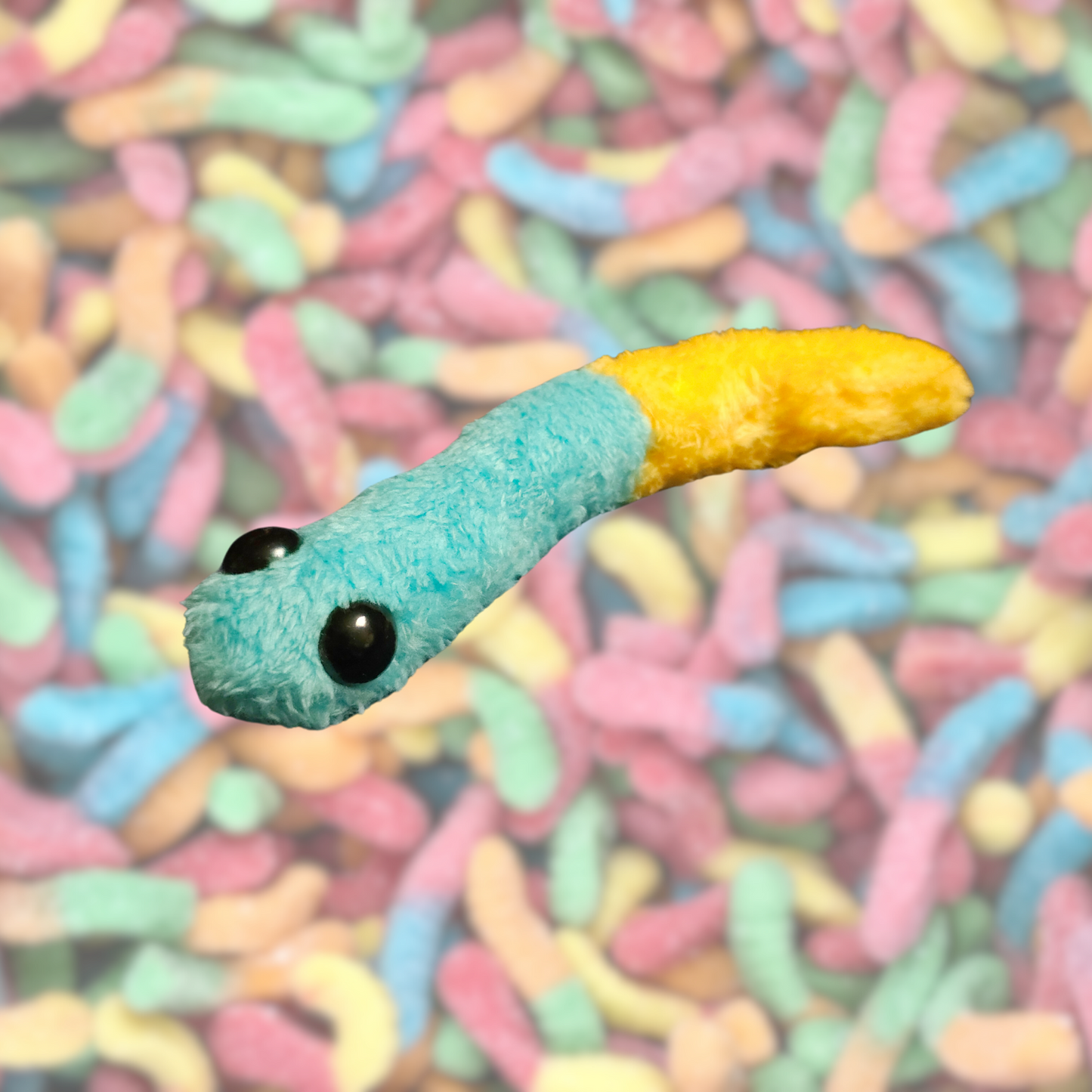 sour gummy worm (weighted)