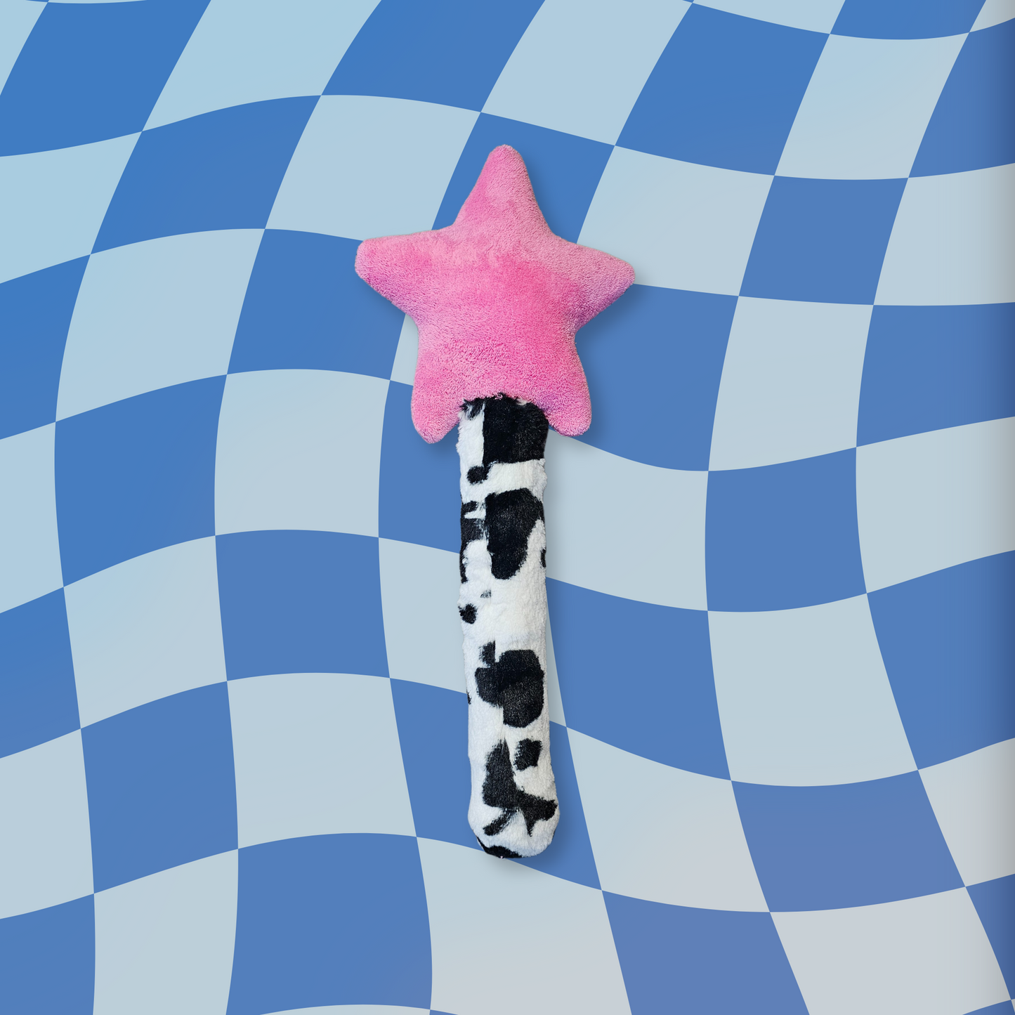 strawberry milk wand (extra chunky, ooak, baby wand series)