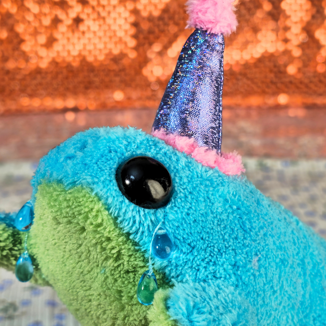 blub blub frog (weighted ooak)