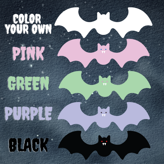 vampire bat hangies! (printable)